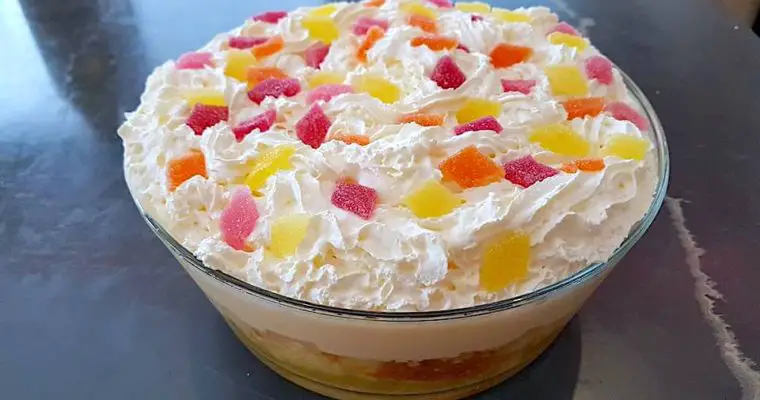 Pineapple Trifle with Coconut - Quick and Easy Recipes