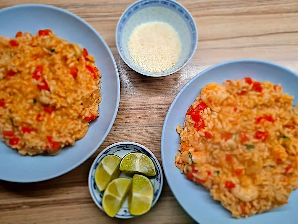 Mushroom and Prawn Risotto - Quick and Easy Recipes